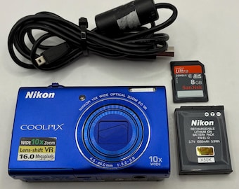 Nikon coolpix S6200 - compact camera