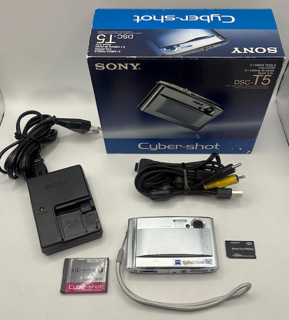 Sony Cyber-shot DSC-T5 - Compact Camera - Etsy