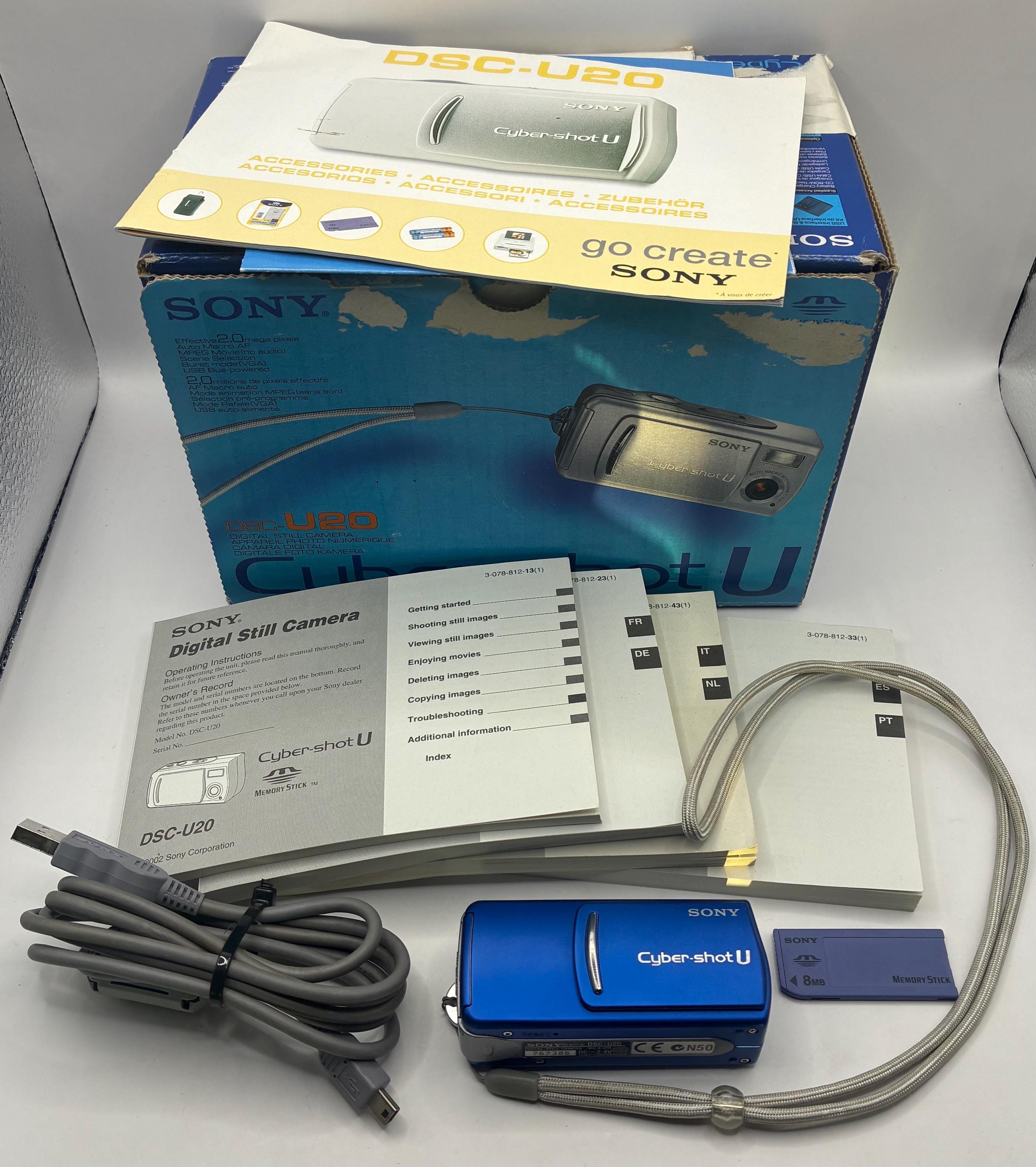 Cybershot U20 - Etsy