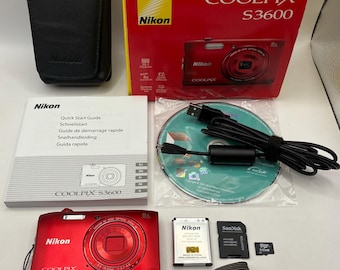 Nikon coolpix S3600 - compact camera