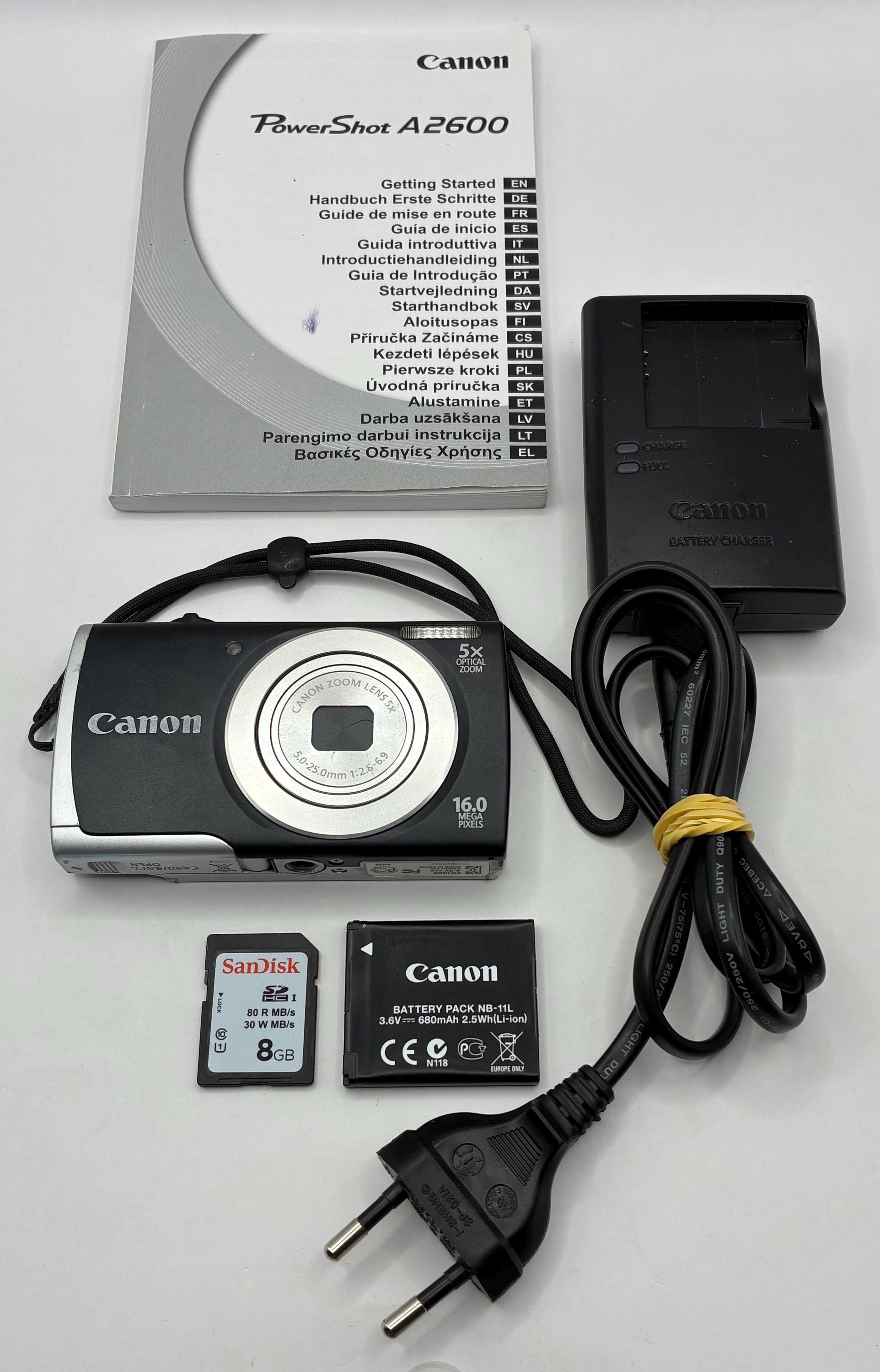 Canon Powershot A2600 - Compact Camera - Etsy