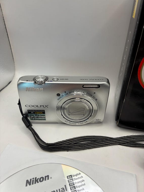 Nikon Coolpix S6300 - Compact Camera - Etsy