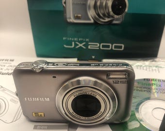 Fujifilm Finepix JX200 - Compact Camera - Etsy