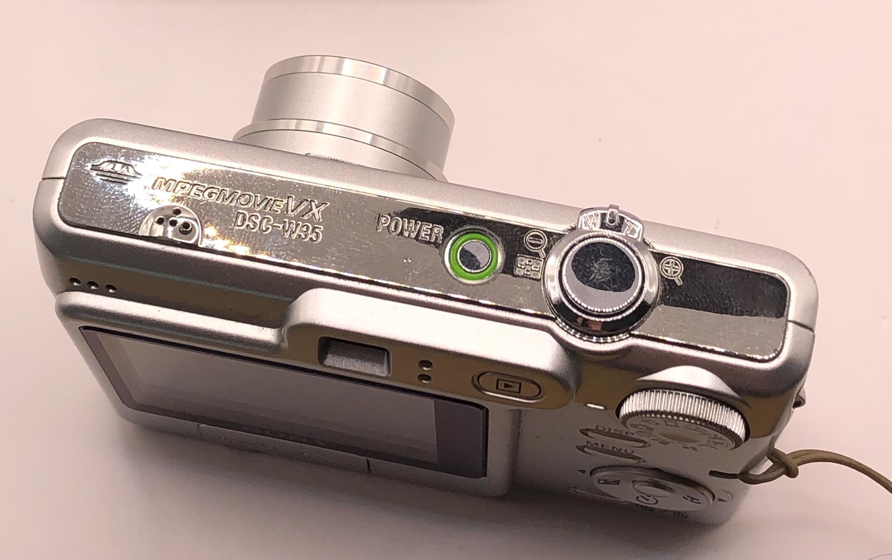 Sony Cyber-shot DSC-W35 - Compact Camera - Etsy