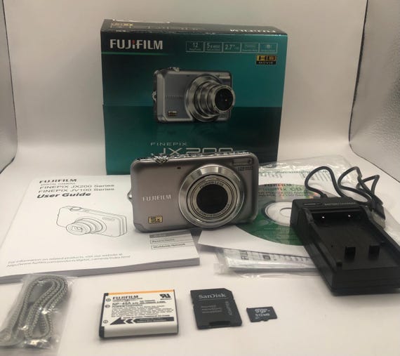 Fujifilm Finepix JX200 - Compact Camera - Etsy
