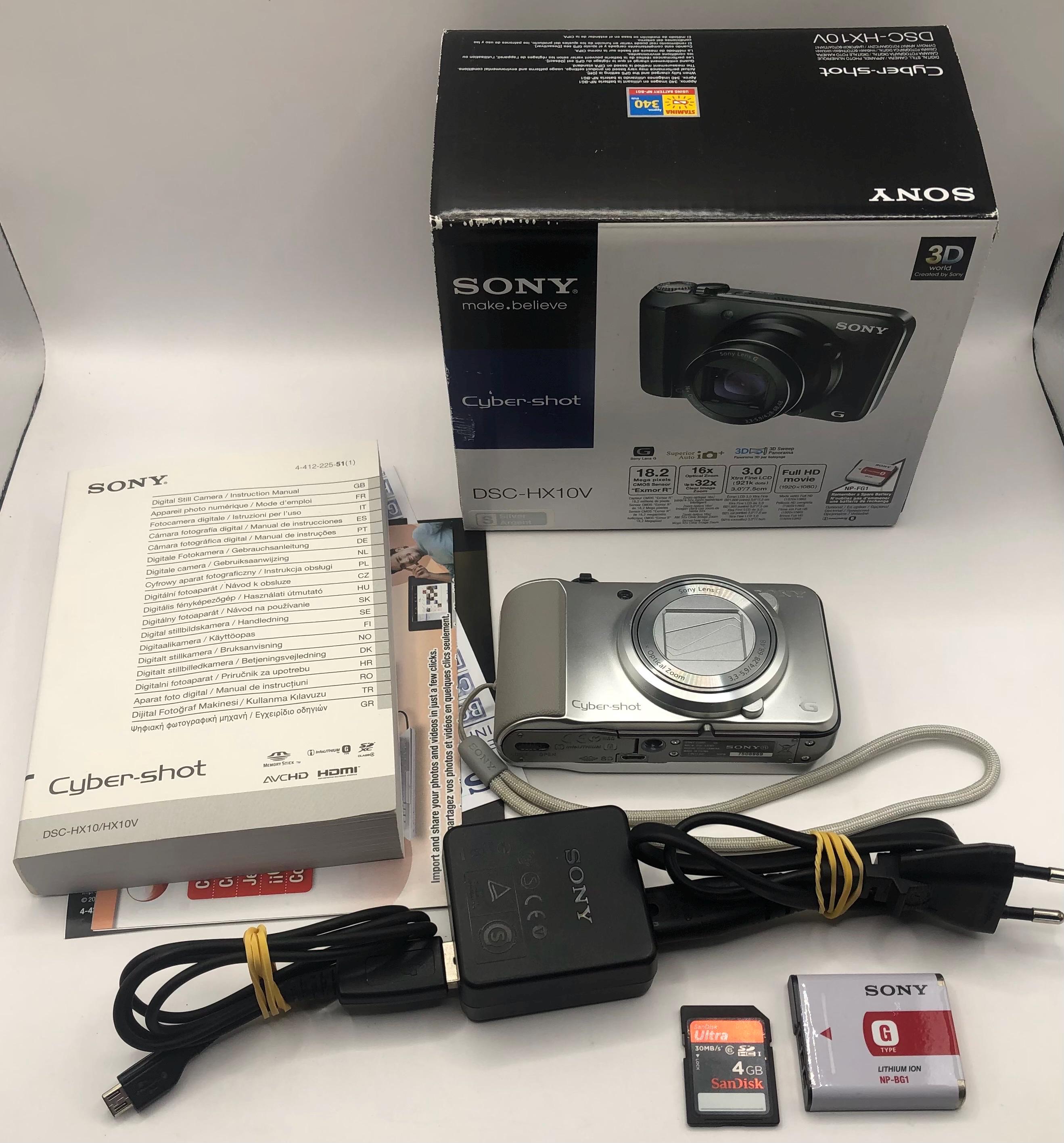 Sony Cyber-shot DSC-HX10V - Compact Camera - Etsy