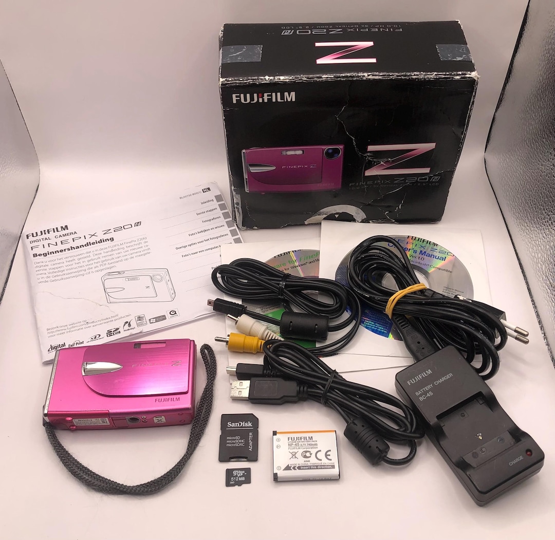Fujifilm Finepix Z20 FD - Compact Camera - Etsy