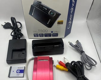 SONY Cyber-shot DSC-WX500 Red + Case 4GB Sdhc Card From Japan