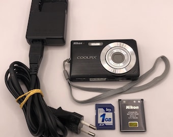 Nikon Coolpix S200 - Point and Shoot Digital Camera - Etsy Nikon Coolpix S200 - Point and Shoot Digital Camera - Etsy