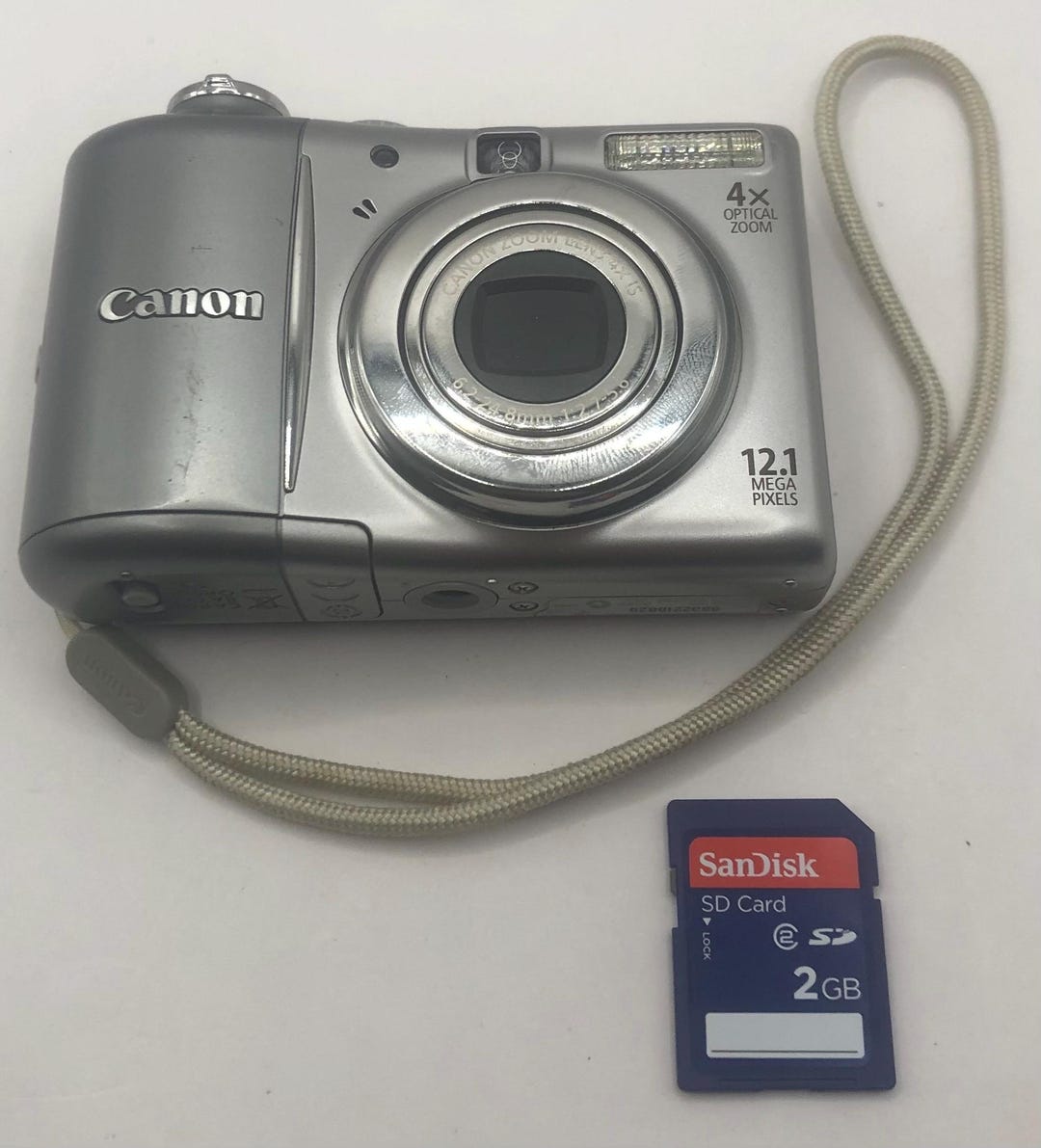 CANON Power Shot A1100 IS PC1309 シルバー Canon PowerShot A1100 IS Digital Compact – Retro Camera Shop