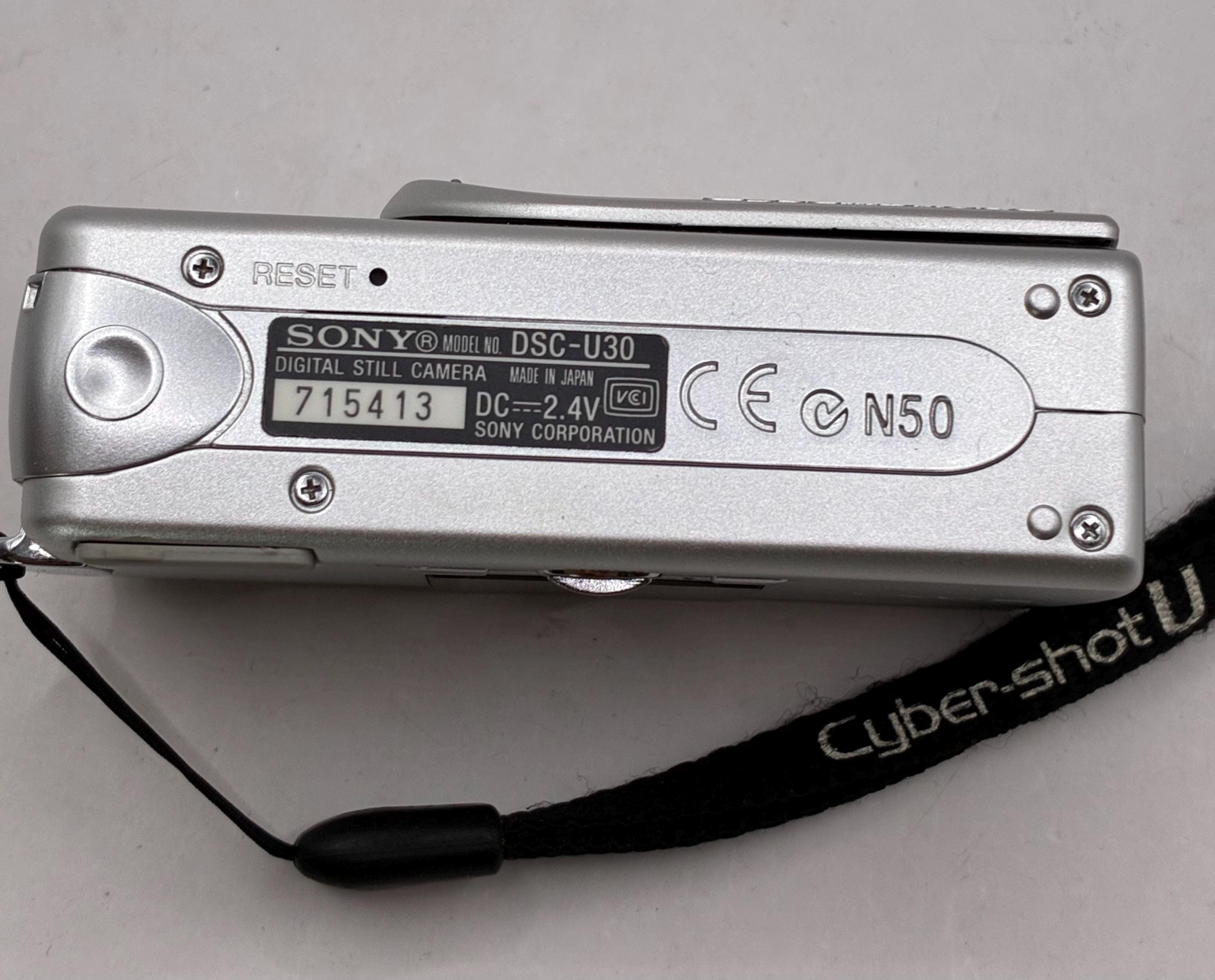 Sony Cyber-shot DSC-U30 - Compact Camera - Etsy