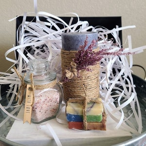 Customized Spa Box- Wedding, Anniversary, Birthday, House Warming, New Job, Retirement, Get Well, Just Because