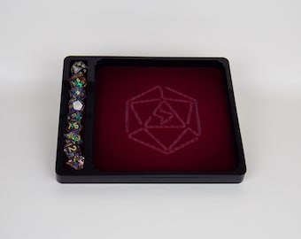 Dice Tray (choose from 4 colours) | D&D, Pathfinder