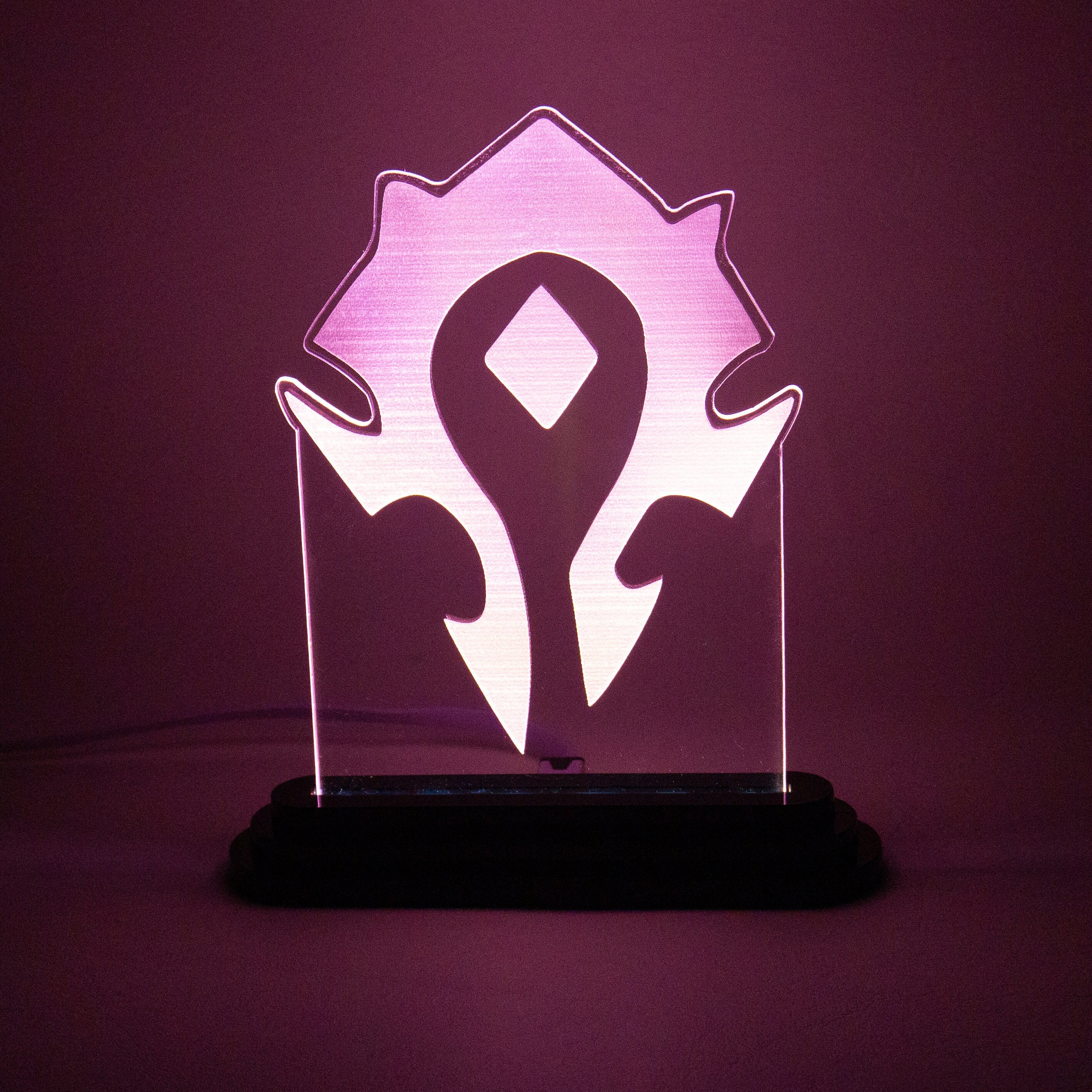  World of Warcraft Horde Night lights, Horde sign, WoW