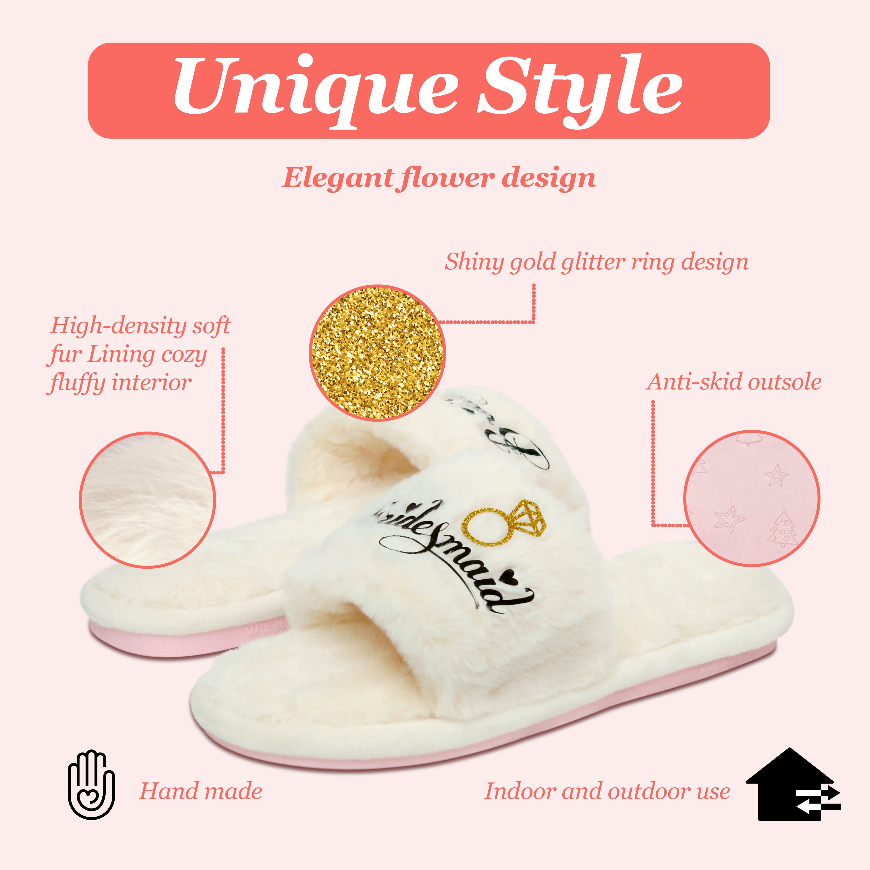 Bride Slippers Bride Gifts Engagement Gifts Wedding Slippers Etsy UK