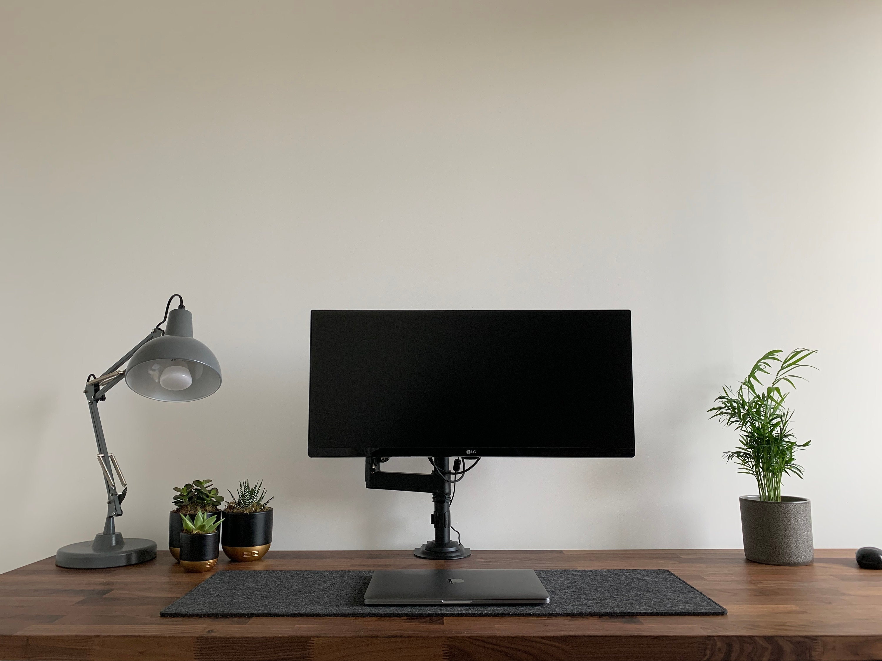 NEW V2 Nonslip Minimalist Premium Wool Felt Desk Mats Gaming Etsy