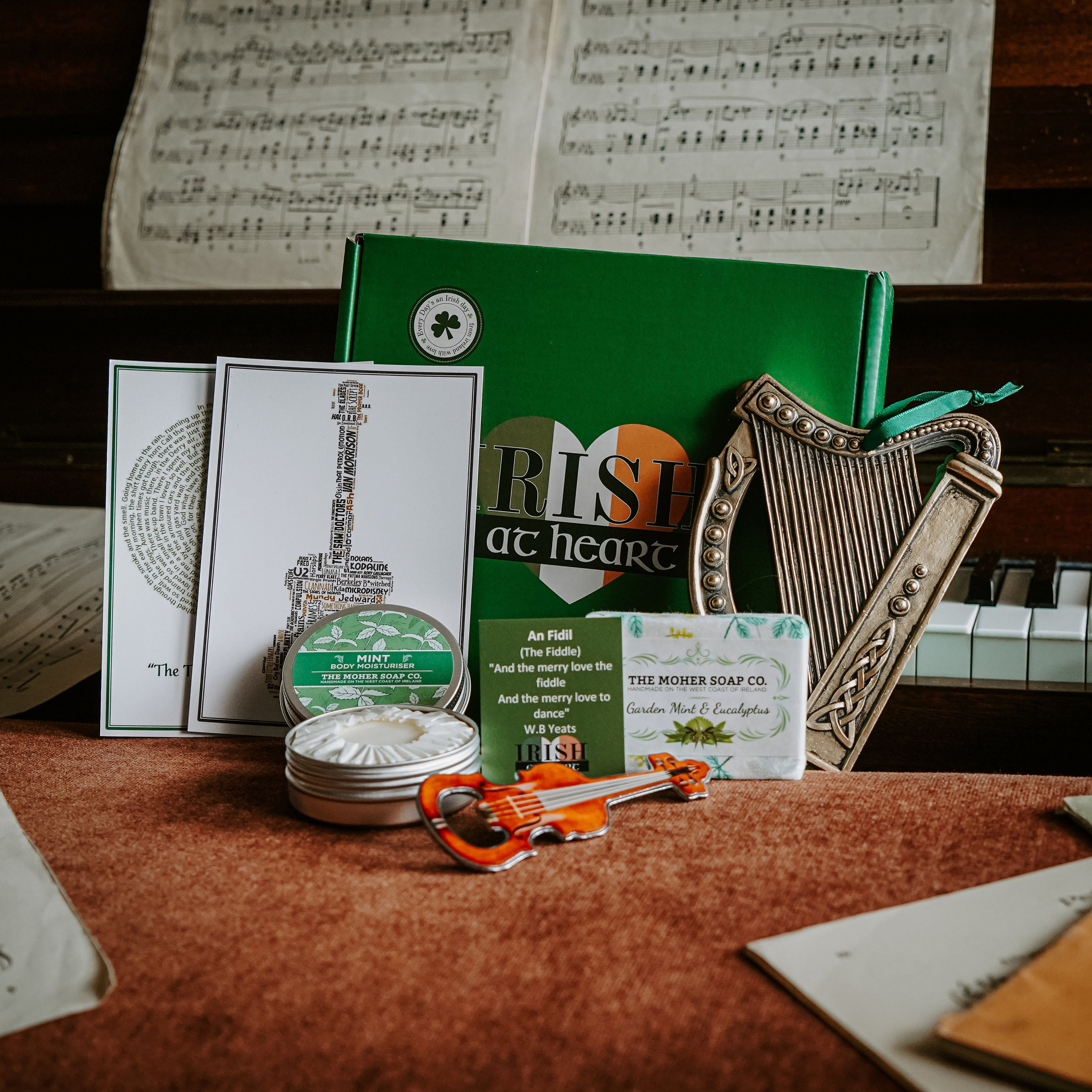 Ceol agus Craic Gift Box of Irish Treasures by Irish at Heart Etsy
