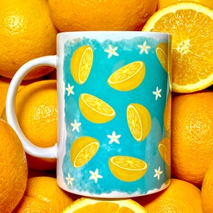Watercolor Oranges Mug