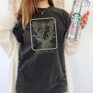 Edelweiss Sound of Music Tee - Oversized Retro 70&#39;s Comfort Colors Tee - VSCO T-Shirt