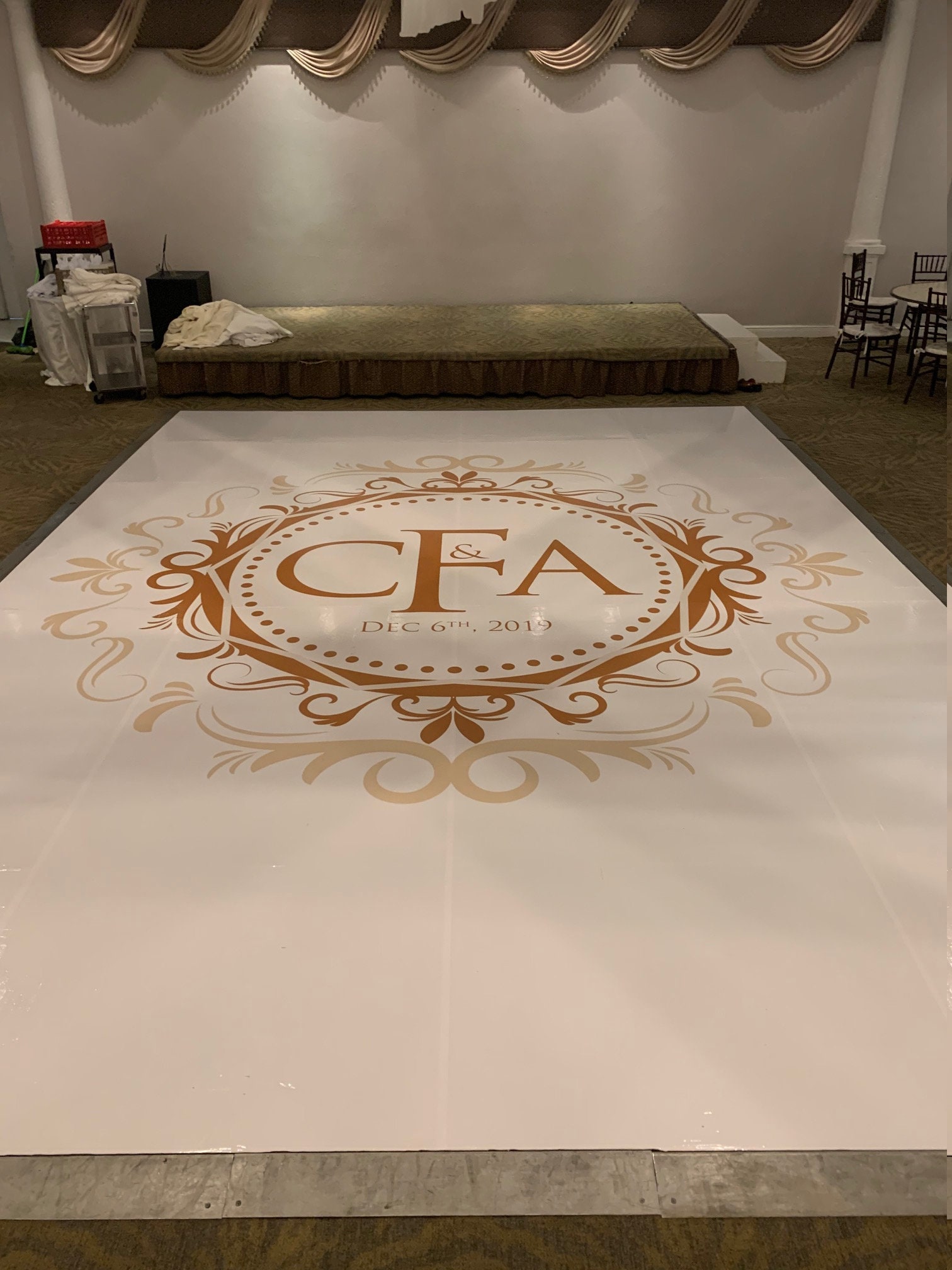 Dance Floor Wraps. FREE Custom Design Etsy UK