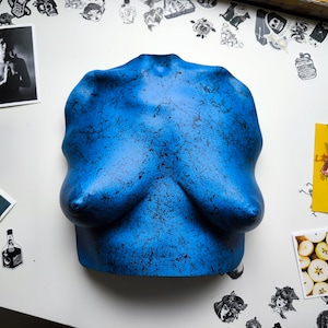 Bodycast Female Breasts -Unique 3D Acrylic Wall Art