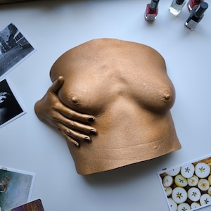 Mature Female Torso Sculpture - Unique Lifecast