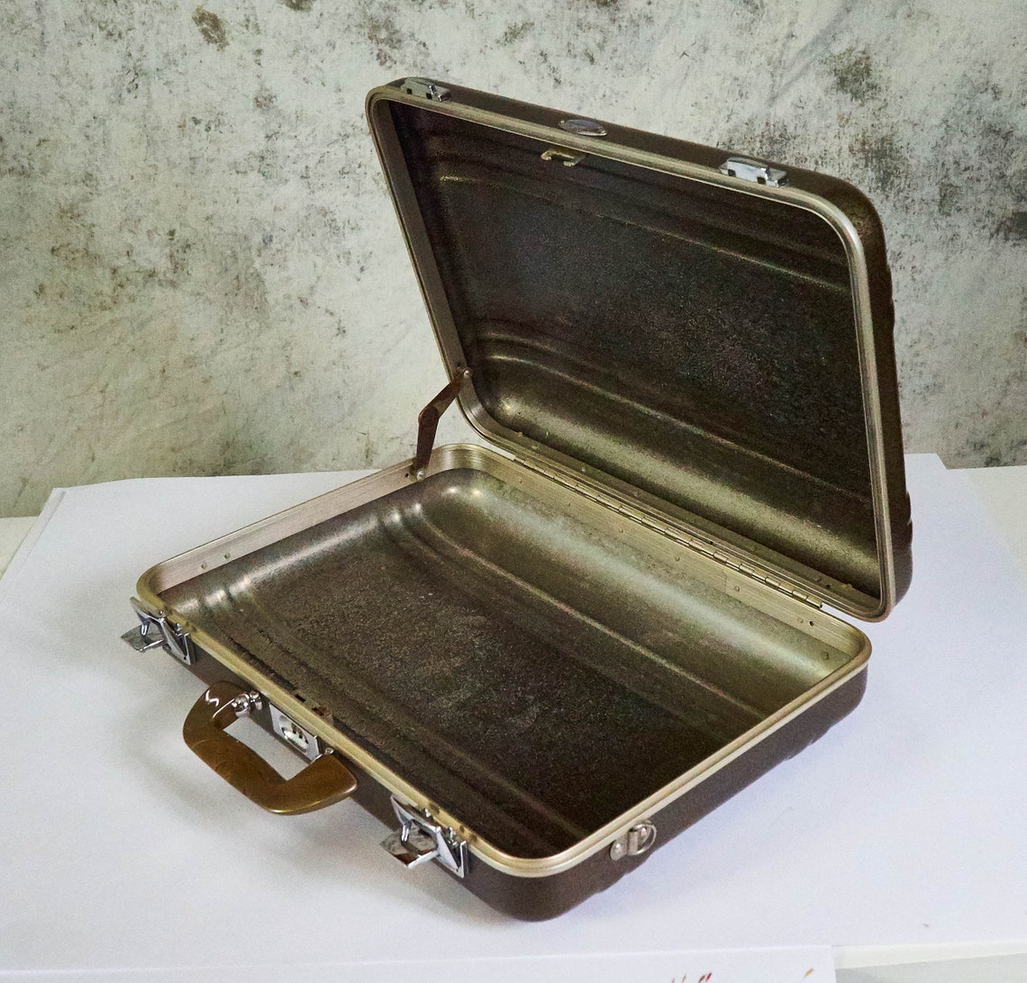 Zero Halliburton Briefcase Vintage. single copy. special Etsy