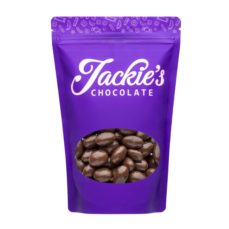 Milk Chocolate Almonds 1 Lb Etsy