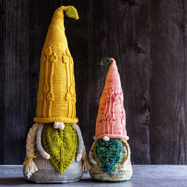 Gnome de Plume - Knitting PDF pattern