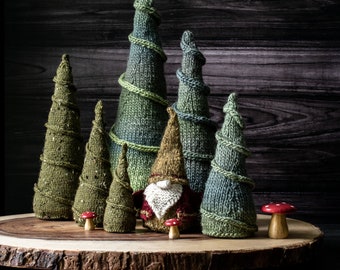 Wee Evergreens - Knitting PDF pattern