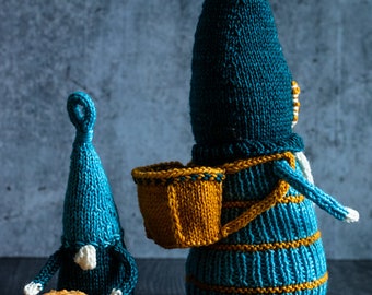 Leave Gnome Stone Unturned - Knitting PDF pattern