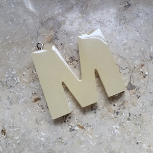 Neon/glow in the dark effect letter keychain Back to school accessories/school bag pendant image 10