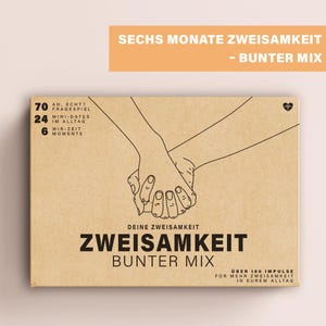 Erlebnisse für Paare | Die Zweisamkeit-Box "BUNTER MIX" | Geburtstag | Jahrestag | Hochzeitstag
