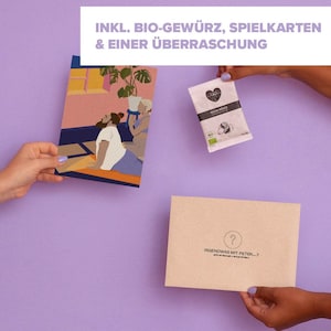 Zweisamkeits-Box Erlebnisbox Paargeschenk Geburtstagsgeschenk Geschenk für Frauen Geschenk für Männer Nachhaltig Bild 4