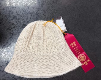 Alpaca Festival Hat, Alpaca Yarn Hat, Bucket Hat for girls, Beach Hipster Hat, Great Gift For Teens, Crochet Hat for Women, Stylish Hat