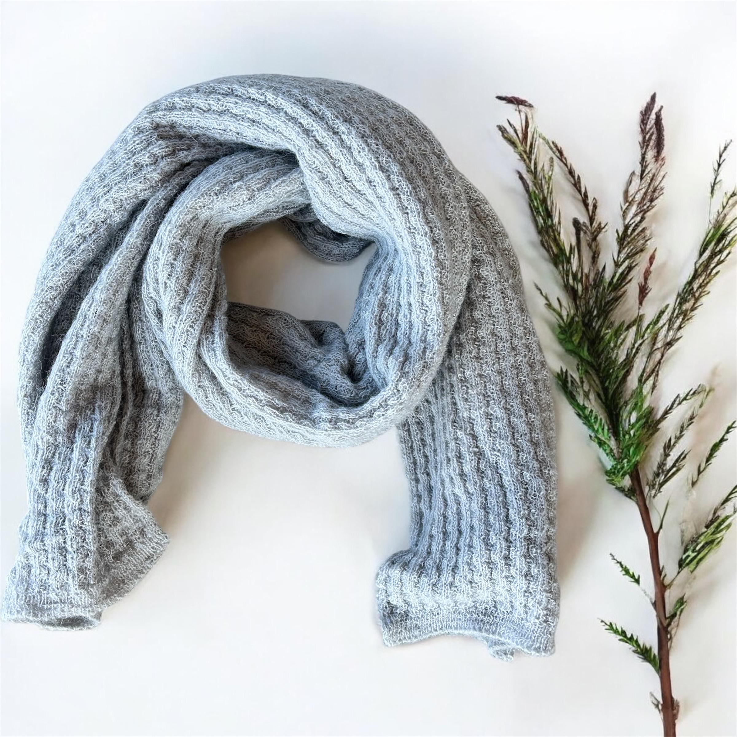 【MAISON MINED】22FW★ HANDMADE BUTTON ALPACA WARMER Hand warmers, 100% alpaca, anthracite | My Site