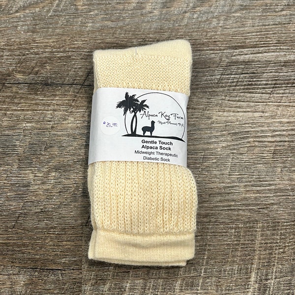 Diabetic Socks for men, Warm Wool Socks, Thick Alpaca Socks, Alpaca Socks for Hunting, Natural Wool Socks, Therapeutic Socks, Alpaca Crew So