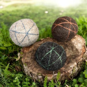 Wool Dog Toy, Alpaca Balls, Puppy Play, Dog Toy Ball, Pet Gift for Dog Owners, Handmade Dog Toys, Chew Toys for Dogs, Dog Birthday Gift