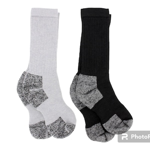 Alpaca Boot Socks, Thick Wool Socks for Men, Black Boot Socks Women, Thermal Socks, Hypoallergenic Socks, Cozy Wool Socks, Hiking Socks Gift