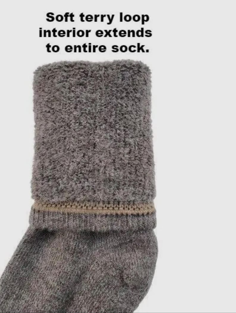 Outdoorsman Alpaca Socks, Wool Boot Socks, Alpaca Socks for Hunting, Camping Socks, Thick Alpaca Socks, Long Warm Socks, Heavyweight Socks image 6