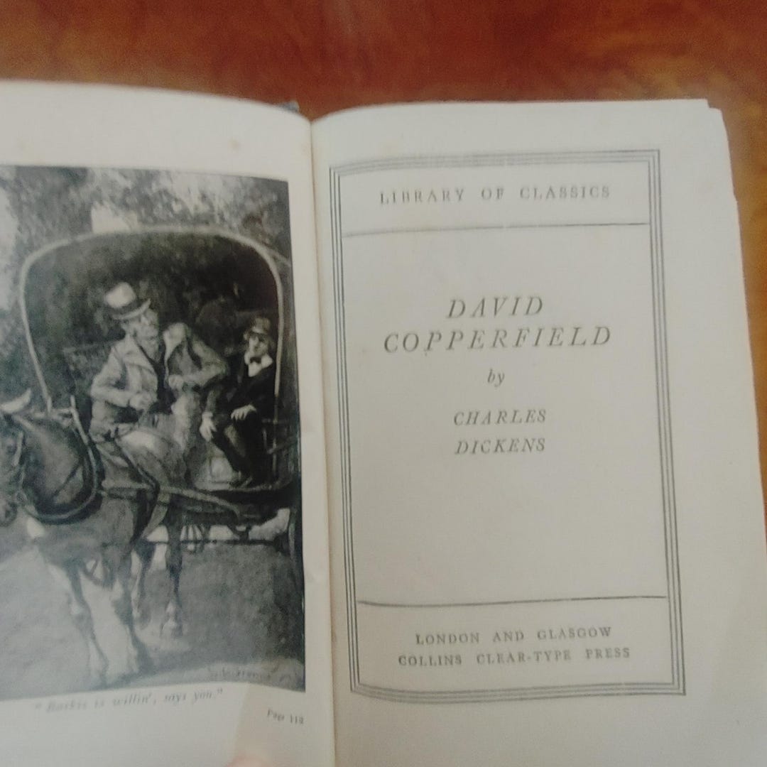 David Copperfield by Charles Dickens London Collins Clear-type Press ...