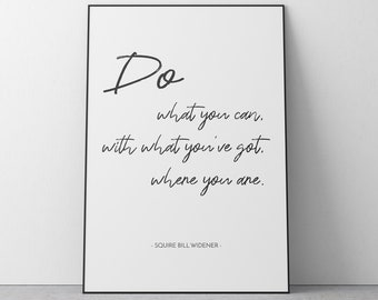 Doe wat u kunt afdrukbare kunst aan de muur, typografie afdrukbaar, printteken, stijlvolle typografie print, stijlvolle home decor, citaat, citaat kunst aan de muur