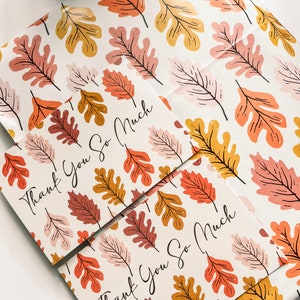 Falling Leaves 10x13 Poly Mailer Shipping Bags, 3.15mil Thick Shipping Envelopes, Happy Mail, Boho Packaging, Boutique Poly Mailer Bags image 4