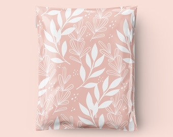 Blossom Beauty - 10x13 Poly Mailer 3.15mil thick Shipping Bags, resellers & small business owners, packaging, polymailers, Pink Floral