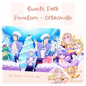 Twisted Wonderland Sweets: Pomefiore & Octavinelle