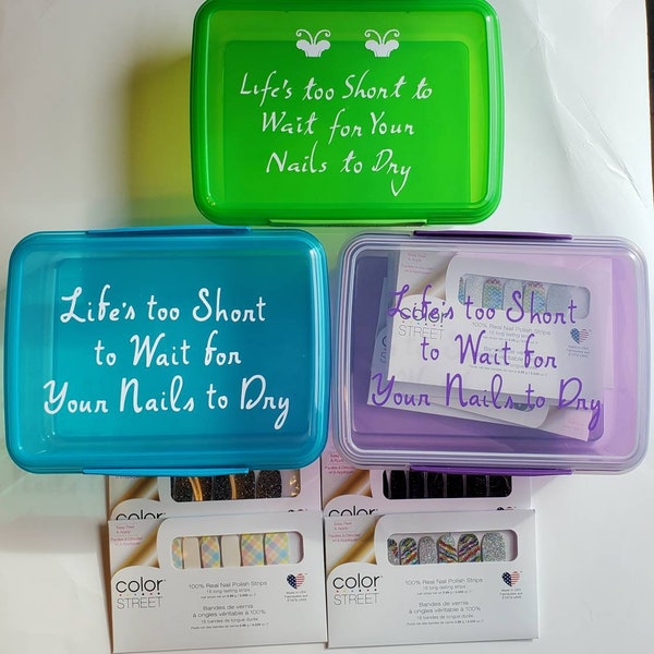 Color Street Storage Etsy