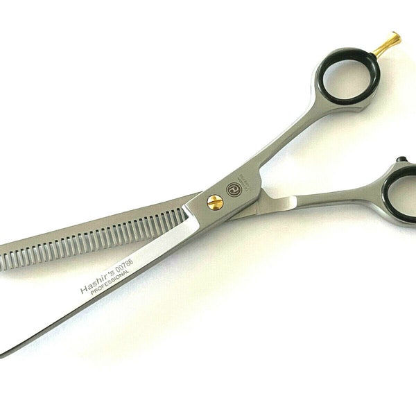 Ciseaux amincissants à dents simples pour coiffeur professionnel, ciseaux allemands