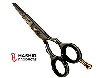 5.5" German Barber Hair Grooming Cutting Trimming Shears Scissors PLUS FREE TWEEZERS