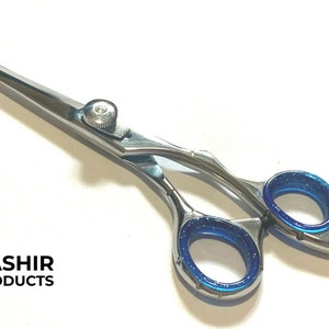Ciseaux de barbier professionnels en acier inoxydable, allemand, 5,5 po.