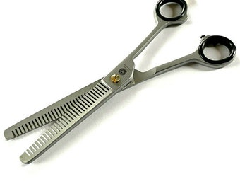 7.5″ Professional GERMAN Double Teeth Hair Trimming Thinning Scissors Shears